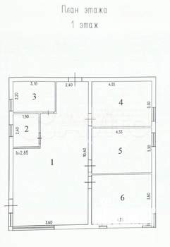 Дом 108м², 1-этажный, участок 6 сот.