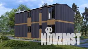 Дача 144м&sup2;, 2-этажный, участок 6 сот.  