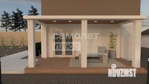 Дом 150м&sup2;, 2-этажный, участок 8 сот.  