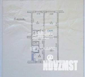 3-к квартира, вторичка, 63м2, 5/5 этаж