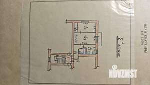 2-к квартира, вторичка, 46м2, 2/5 этаж