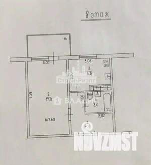 1-к квартира, вторичка, 34м2, 8/10 этаж